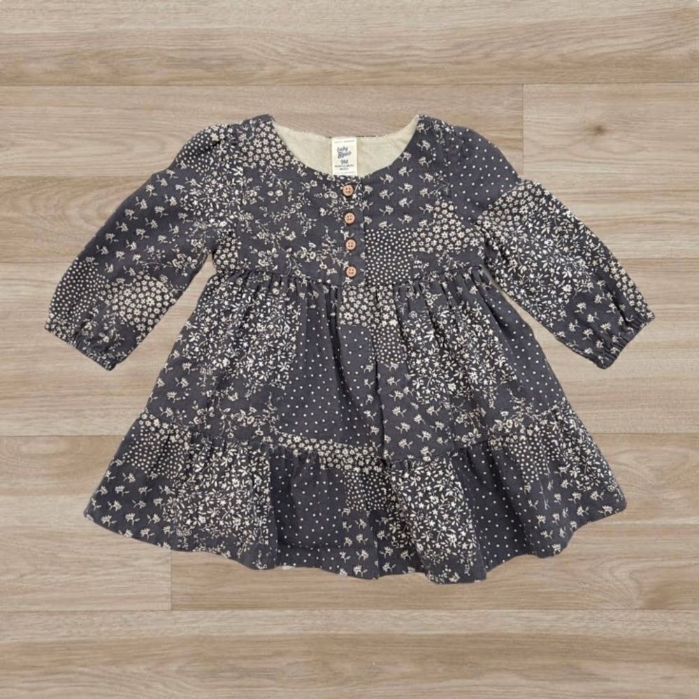 Baby OshKosh B'Gosh Fall Floral Twill Dress 9 months